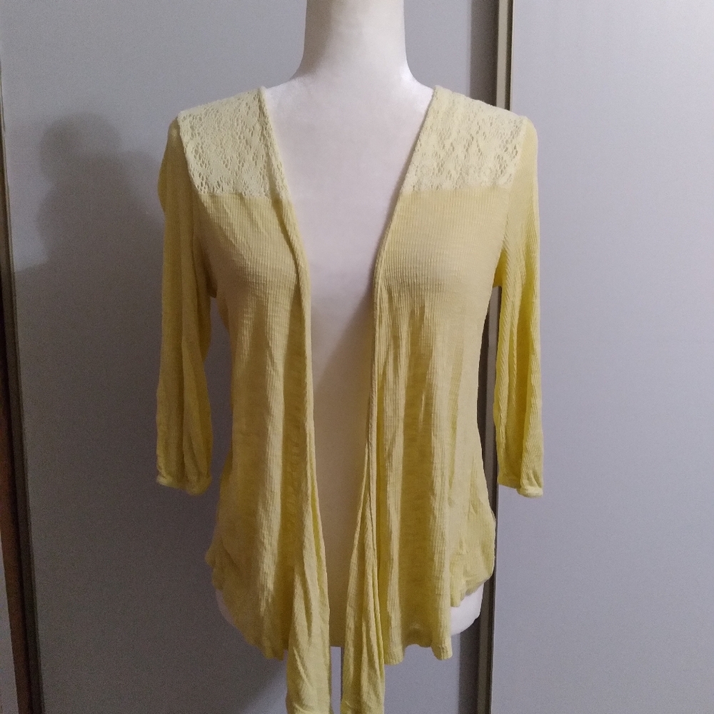 H.I.P Happening in the Moment Large Crochet Casual Cardigan Wrap